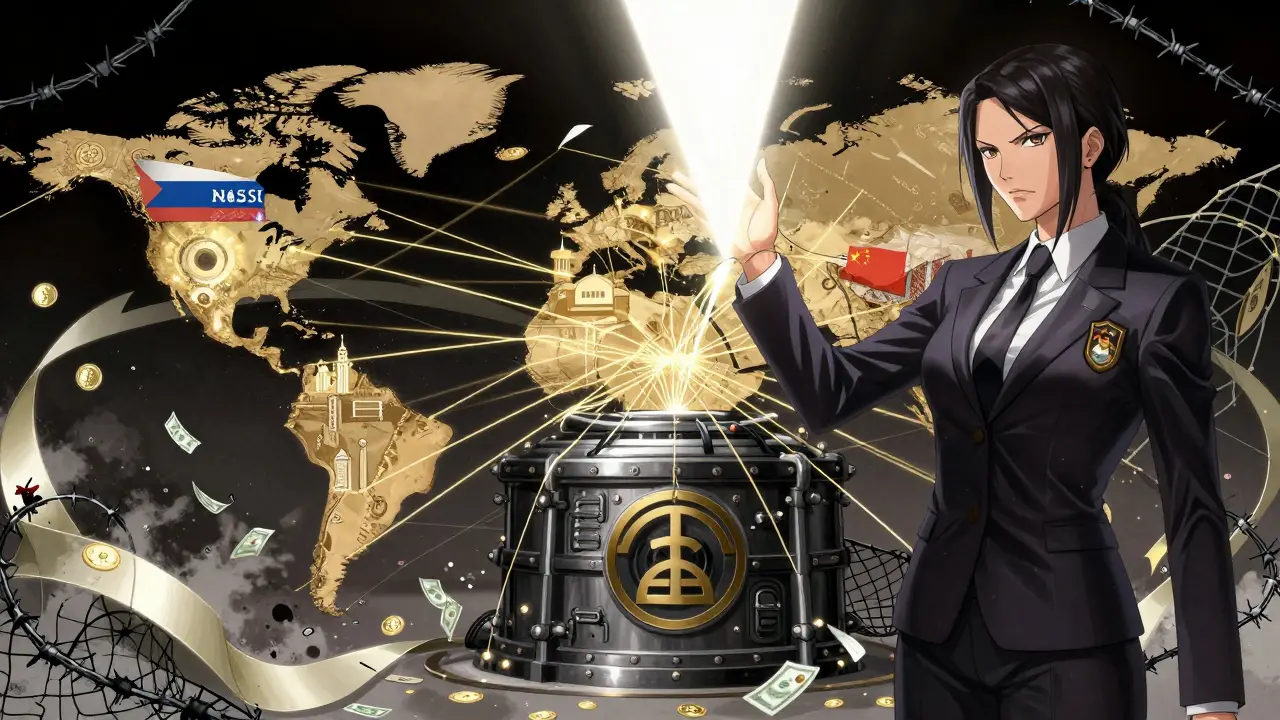 OFAC agent cutting ties to global money laundering network