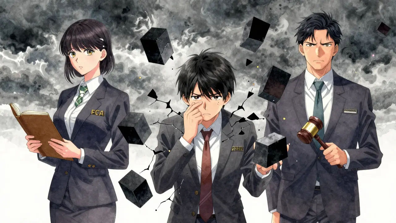 Manga regulators scrutinizing a crypto trader amidst chaos